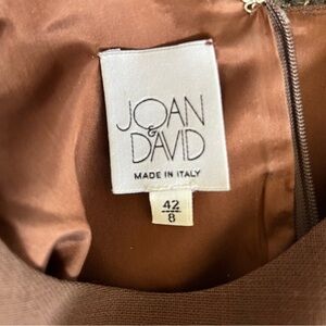Joan & David Brown Dress